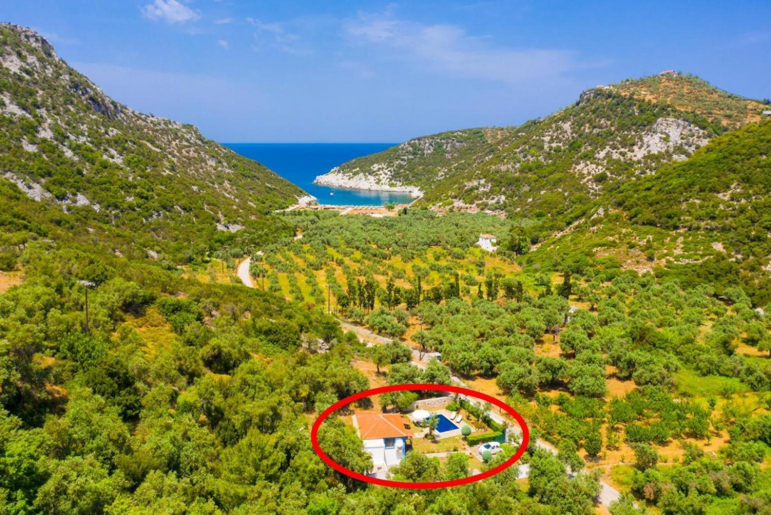 Villa Glysteri Panormos  Exteriér fotografie
